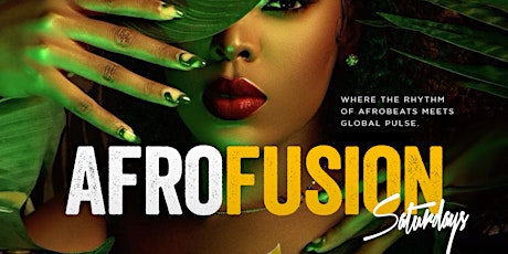 Imagen principal de Soft opening Afrofusion Saturdays DC