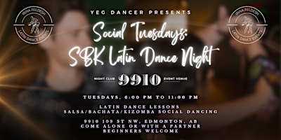 Imagen principal de Social Tuesdays: Salsa Bachata Kizomba (SBK) Latin Dance Night