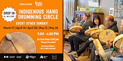 Drop In Indigenous Hand Drumming Circle at the Carrot Coffeehouse primary image