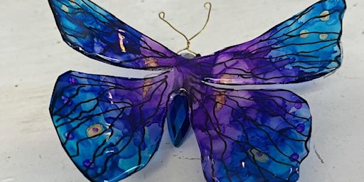 Primaire afbeelding van Soar into Artistic Heights: Alcohol Ink Workshop!