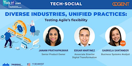 Tech Social on Diverse Industries, Unified Practices