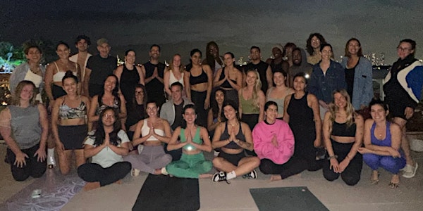 RSVP through SweatPals: Vinyasa & Wine Down Yoga