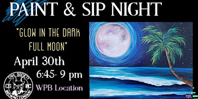 Image principale de Full Moon Paint Night