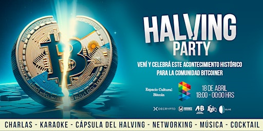 Imagen principal de Recibiendo el halving de BTC entre comunidades