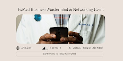 Functional Medicine Practitioner Business & Entrepreneurship Mastermind primary image