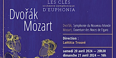 Concerts les Clés d'Euphonia - Vincennes - 20, 21 avril 2024 primary image