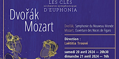 Concerts les Clés d'Euphonia - Vincennes - 20, 21 avril 2024