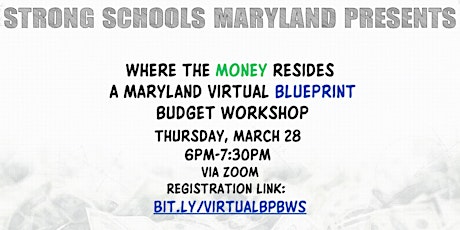 Virtual Blueprint Budget Workshop for Maryland