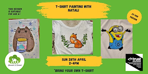 Primaire afbeelding van T-Shirt Painting Workshop