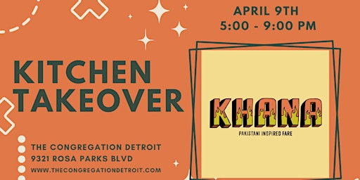 Khana Kitchen Takeover primary image