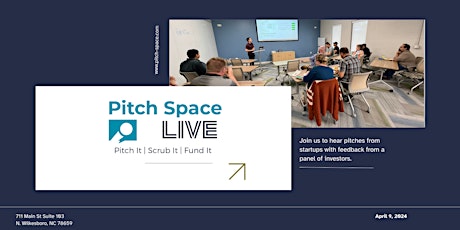 Pitch-Space LIVE at Masthead Coworking