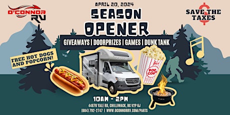 Season Opener O'Connor RV Parts