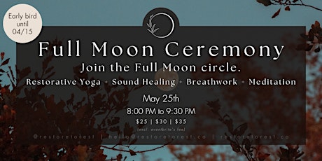 Full Moon Ceremony