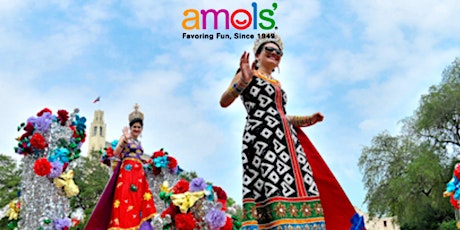 Amols' Battle of Flowers Traveling Float