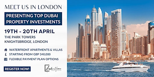 Imagen principal de Dubai Property Road Show In London