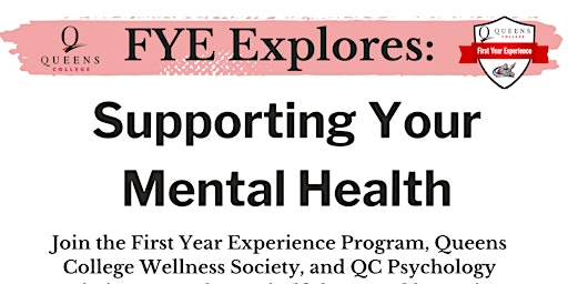 Primaire afbeelding van FYE Explores: Supporting Your Mental Health