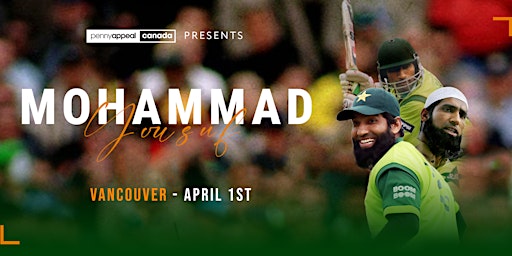 Hauptbild für An Evening with Mohammad Yousuf: A Cricketer's Story of Reversion