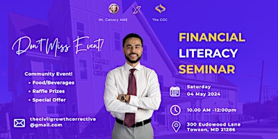 Financial Literacy Seminar "Round 2" primary image