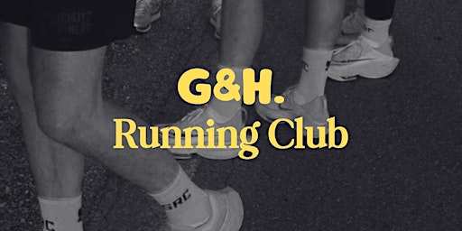 Imagem principal do evento G&H Running Club
