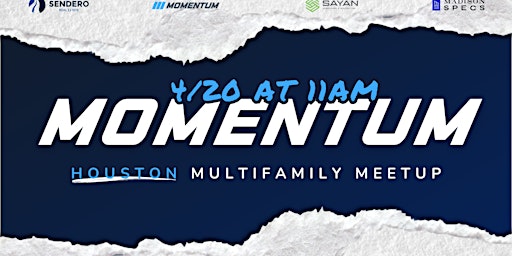 Image principale de Momentum - Multifamily Real Estate Meetup