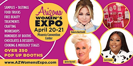 AZ Women's Expo Beauty + Fashion + Pop Up Shops, Celebs, April 20-21