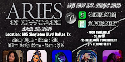 Imagen principal de L.F.E. Zodiac Bash: ARIES SHOWCASE