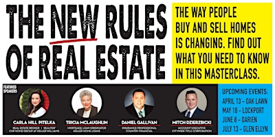 Primaire afbeelding van THE NEW RULES FOR BUYING OR SELLING REAL ESTATE