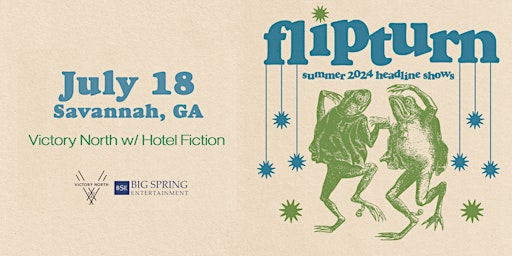 Immagine principale di Flipturn w/ Special Guest Hotel Fiction 