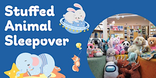 Imagem principal de Stuffed Animal Sleepover - Bathurst Clark Resource Library