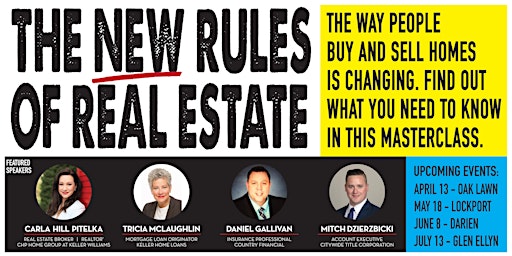 Immagine principale di THE NEW RULES FOR BUYING OR SELLING REAL ESTATE 