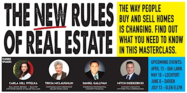 THE NEW RULES FOR BUYING OR SELLING REAL ESTATE