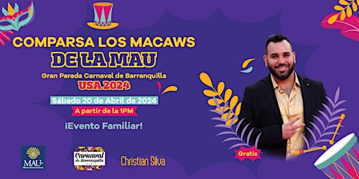 Hauptbild für Comparsa los Macaws de la MAU 2024