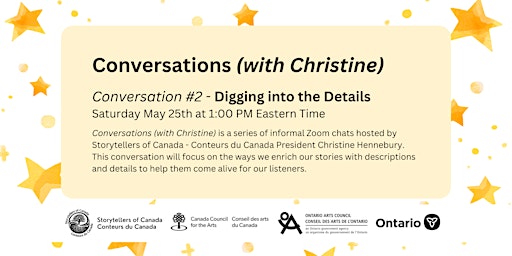 Imagen principal de Conversations (with Christine): Digging into the Details