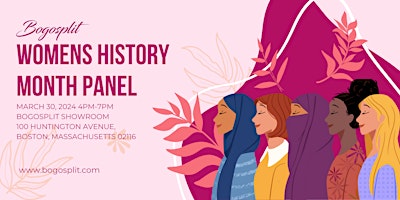 Primaire afbeelding van Leading Ladies: Women's History Month Panel Discussion