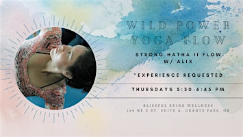 Imagem principal do evento Wild Power Flow (Hatha II Yoga) w/ Alix