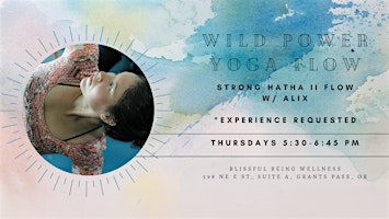 Wild Power Flow (Hatha II Yoga) w/ Alix primary image