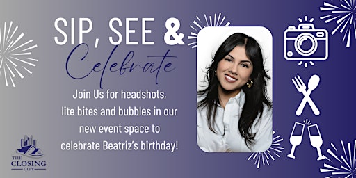 Sip, See & Celebrate with Beatriz primary image