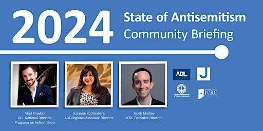 Imagem principal do evento The State of Antisemitism 2024