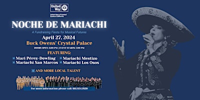 Image principale de Noche de Mariachi: A Fundraising Fiesta for Musical Futures