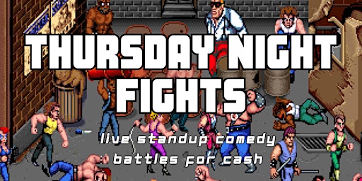 Imagem principal do evento Thursday Night Fights  - Live Standup Comedy Battles @ Tiki Bar