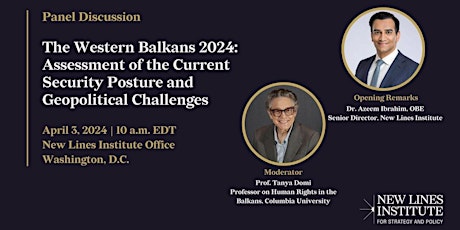 Western Balkans 2024: Security Posture and Geopolitical Challenges