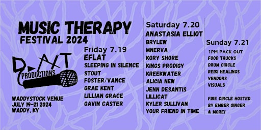 Image principale de Music Therapy Fest 2024