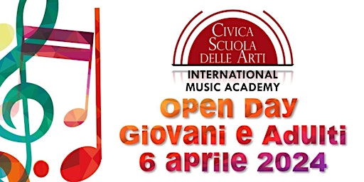 Immagine principale di Open Day Civica Scuola delle Arti 