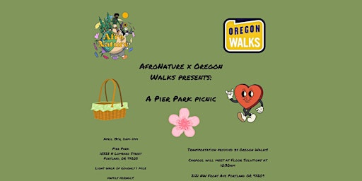 AfroNature x Oregon Walks Presents: A Pier Park Picnic primary image