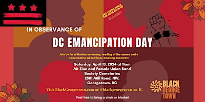 DC Emancipation: Observing the Day and Honoring the Ancestors primary image