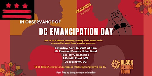 Imagem principal de DC Emancipation: Observing the Day and Honoring the Ancestors