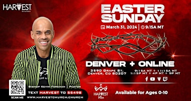 Immagine principale di Easter Sunday Denver + Online 