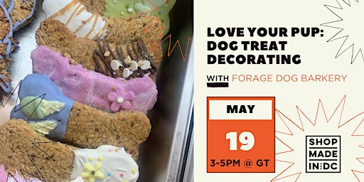 Love Your Pup: Dog Treat Decorating w/Forage Dog Barkery primary image