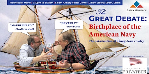 Imagem principal do evento The Great Debate: Birthplace of the American Navy