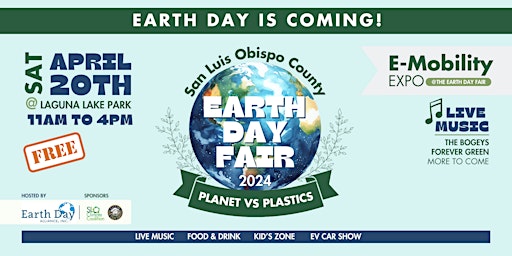 Primaire afbeelding van SLO County Earth Day Fair - 2024